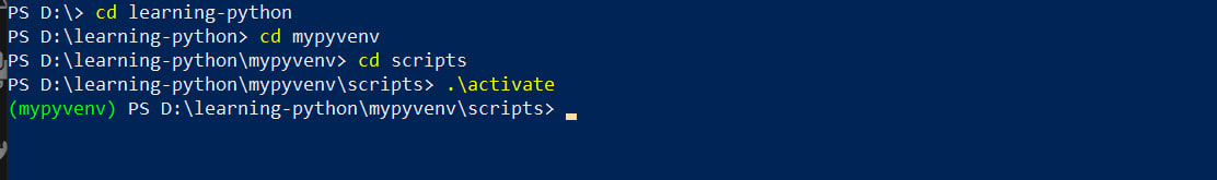 Steps to Add a Virtual Environment in Python - Practicise