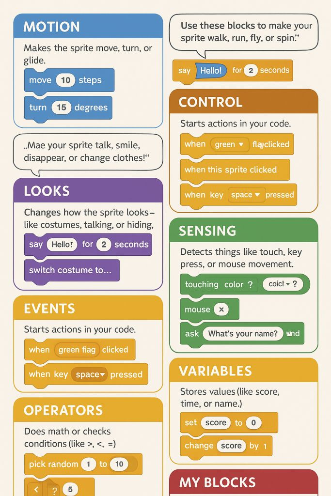 code blocks