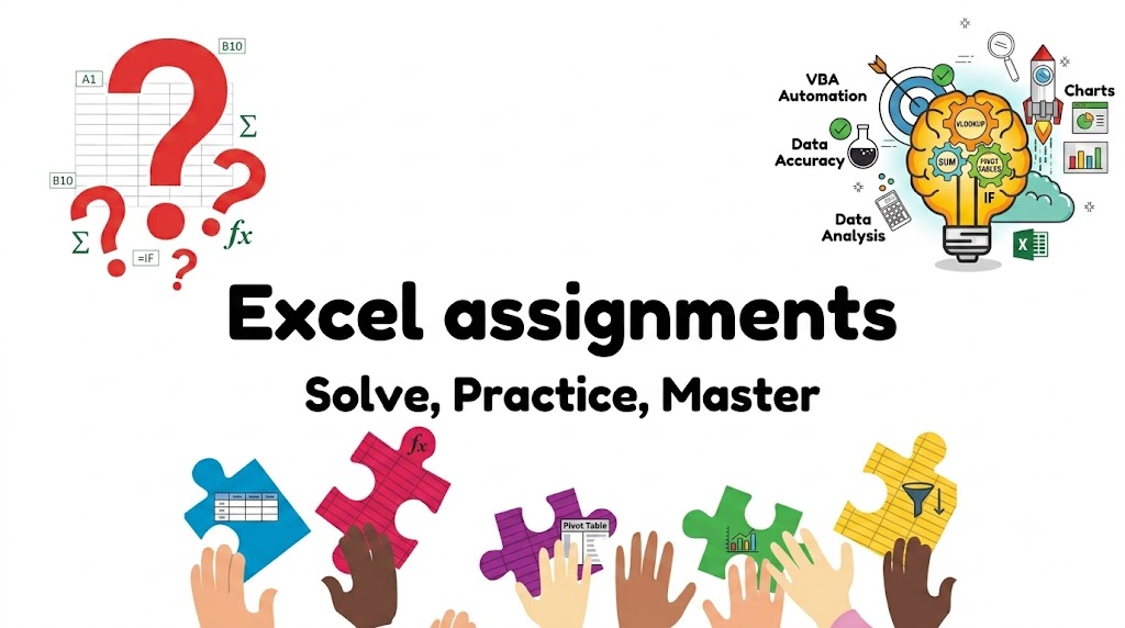 Excel Assignments – Solve, Check, and Master