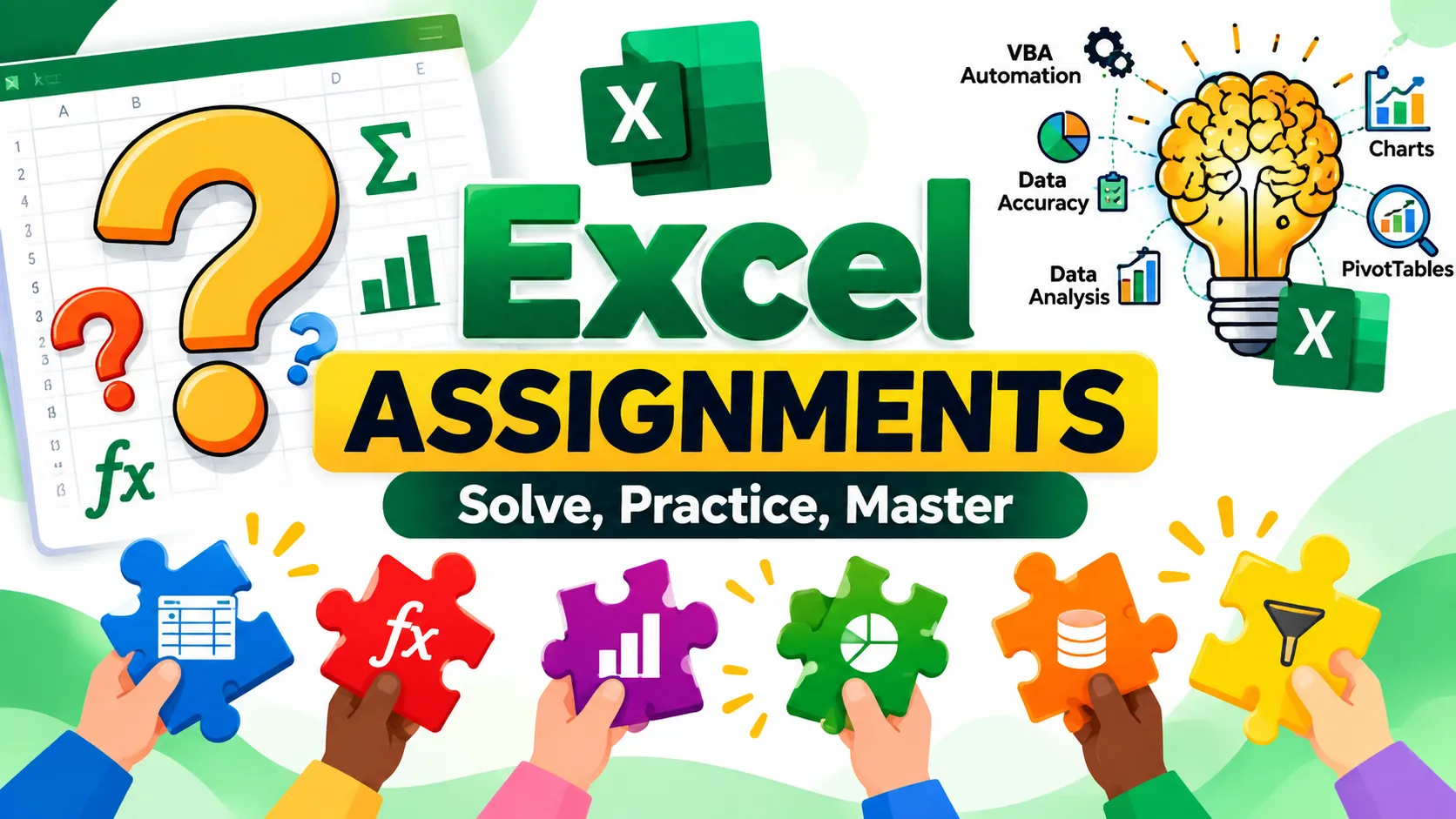 Excel Assignments – Solve, Check, and Master